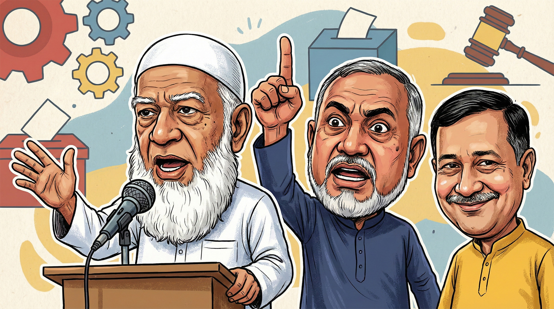 জামায়াত নেতাদের ঈমান-বিধ্বংসী কিছু বক্তব্য